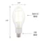 Westinghouse Westinghouse ED23.5 E26 (Medium) Filament LED Bulb Daylight 150 Watt Equivalence 1 pk 5251000 - alternate 6